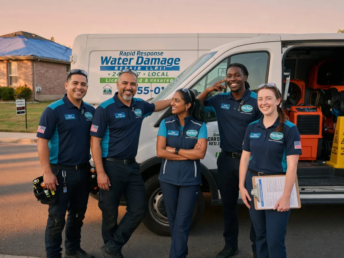 Water Damage Restoration company in Bend, TX